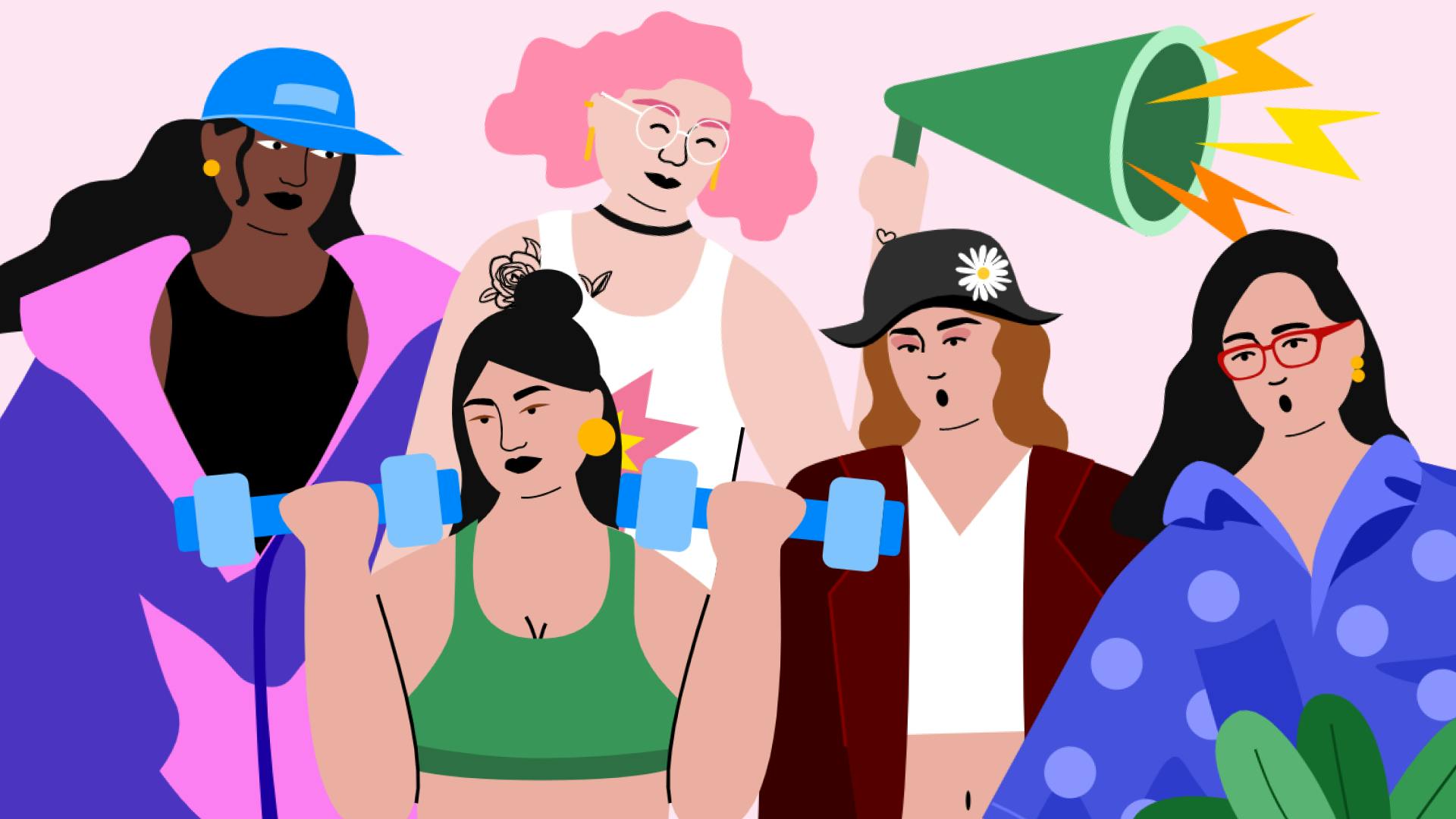 We Are Women By Mariana Gonzalez Vega Illustrations On Blush